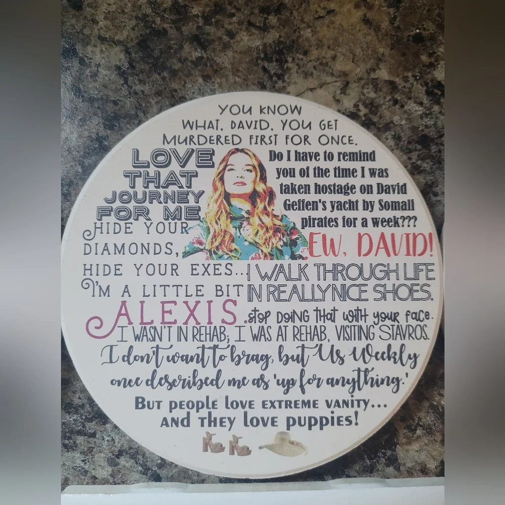 Schitts Creek Drink Coasters